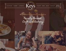 Tablet Screenshot of keyscafe.com